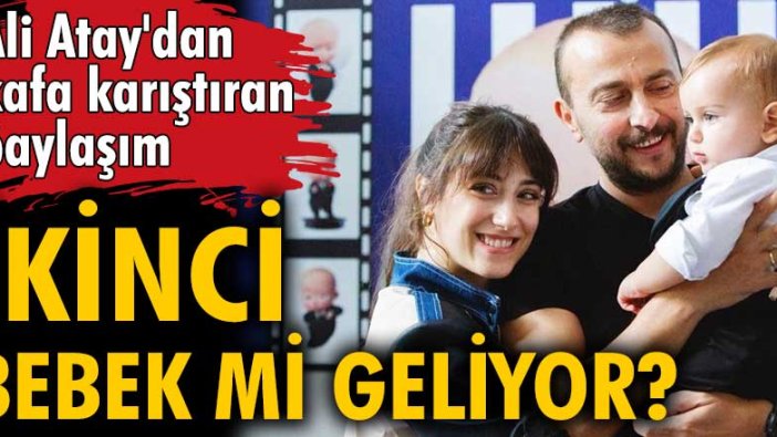 Hazal Kaya ve Ali Atay ikinci bebeklerini mi bekliyor?