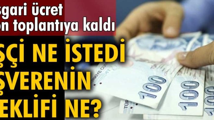 Nazmi Irgat: Asgari ücret toplantısında anlaşma sağlanamadı