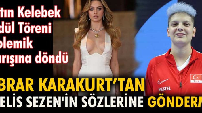 Ebrar Karakurt'tan Melis Sezen'in sözlerine gönderme