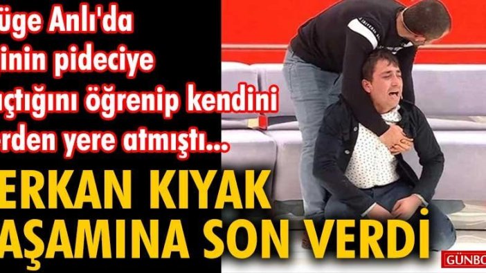 Müge Anlı'da eşinin pideciye kaçtığını öğrenen Serkan Kıyak yaşamına son verdi