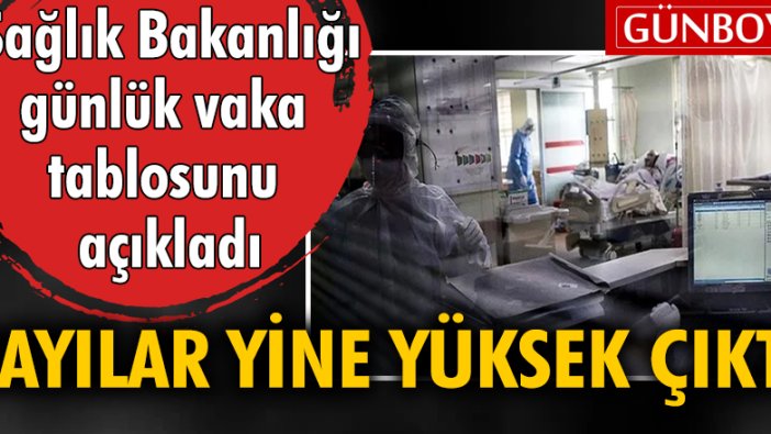 14 Aralık tarihli koronavirüs tablosu açıklandı