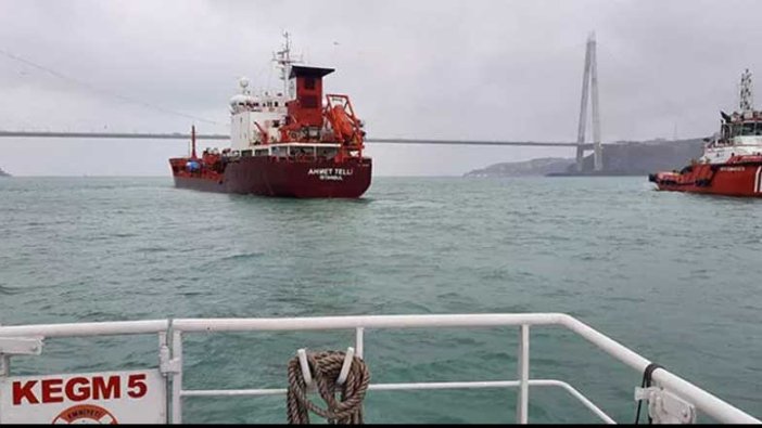 Tanker arızası nedeniyle Boğaz trafiğe kapatıldı