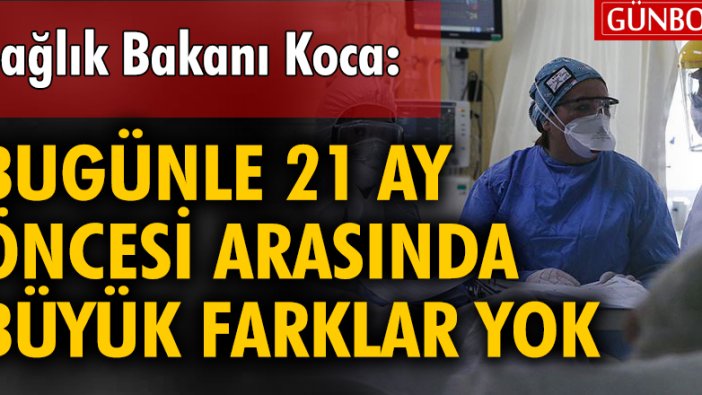 16 Aralık tarihli koronavirüs tablosu açıklandı