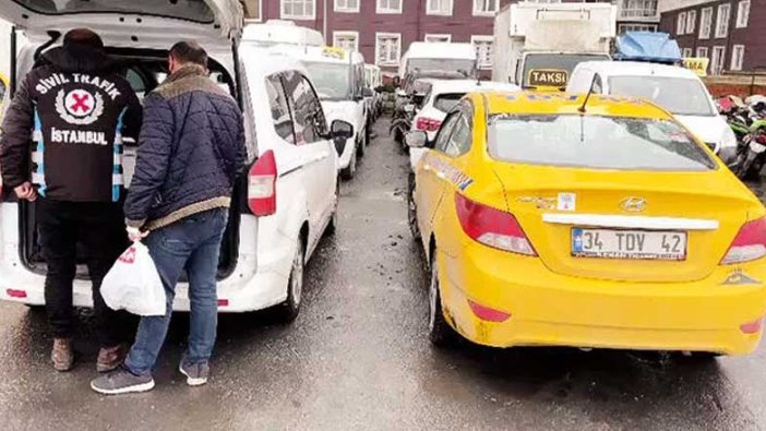 Müşteriyi almak istemeyen taksici...