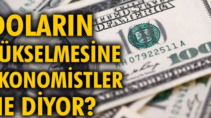 Doların yükselmesine ekonomistler ne diyor?