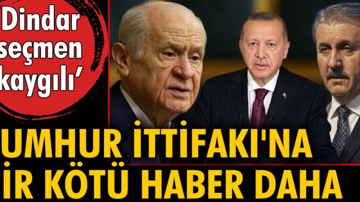 Cumhur İttifakı'na kötü haber! Dindar seçmen kaygılı