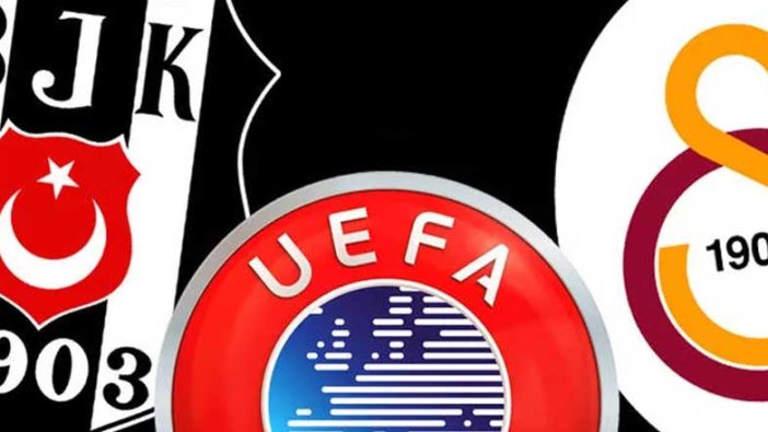 UEFA'dan Beşiktaş ve Galatasaray'a ceza! 3 maç men