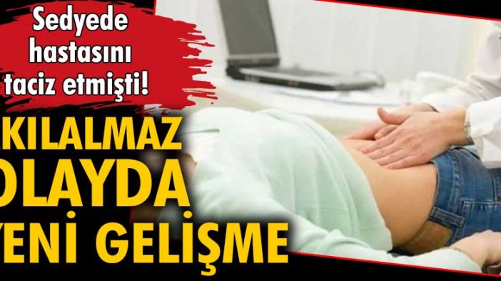 Mersin'de korkunç cinsel saldırı! Doktor, sedyede yatan hastasını...