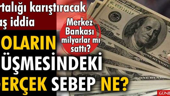 Flaş iddia | Merkez Bankası milyar dolar mı sattı? Bu sözler ortalığı karıştıracak