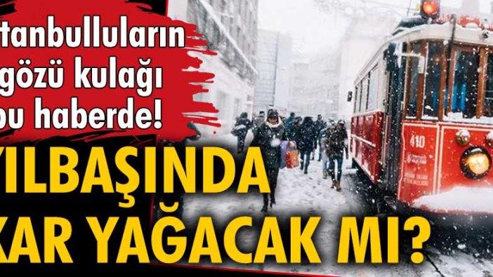 Uzmanlardan kritik yılbaşı uyarısı!|Yılbaşında kar yağacak mı?