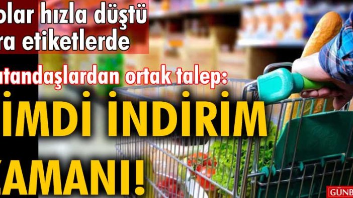 Dolar hızla düştü sıra etiketlerde | Vatandaşlardan ortak talep: Şimdi indirim zamanı!