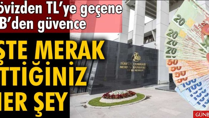 Flaş | Dövizden TL’ye geçene Merkez Bankası'ndan güvence! İşte merak ettiğiniz her şey