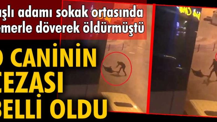 Bursa'da tartıştığı Ali Şeker'i öldürmüştü! |Cezası belli oldu