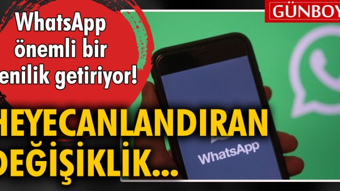 WhatsApp, sesli aramalar için önemli bir yenilik getiriyor!