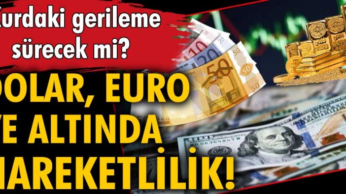 Kurdaki gerileme sürecek mi? Dolar, euro ve altında hareketlilik