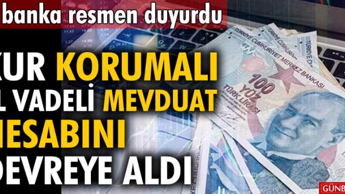 VakıfBank resmen duyurdu! Kur Korumalı TL Vadeli Mevduat Hesabını devreye aldı