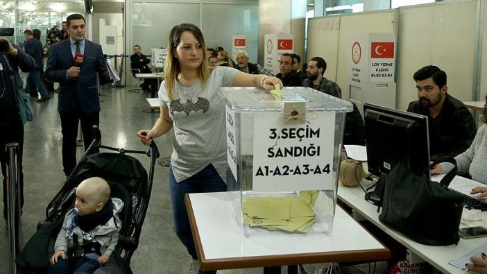 609 bin seçmen oy kullandı