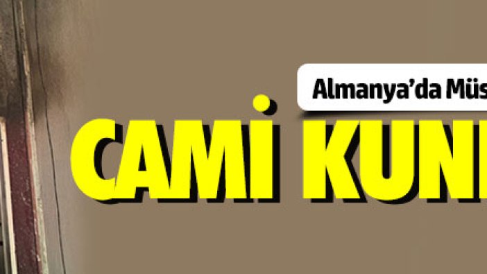 Almanya’da cami kundaklandı