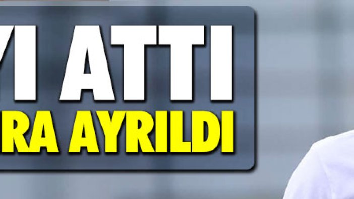 İmzayı attı, 4 saat sonra ayrıldı