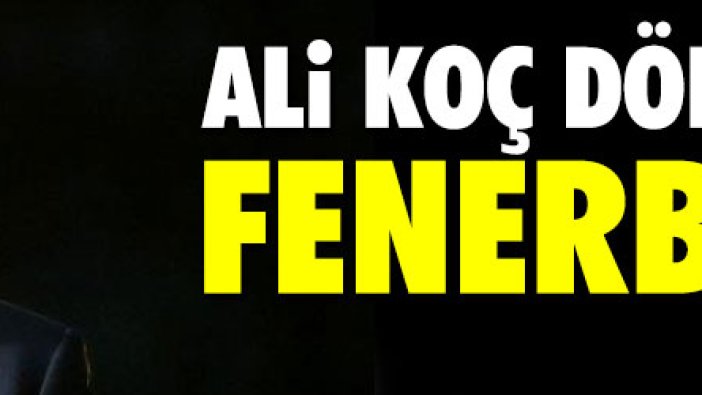 Ali Koç döneminde Fenerbahçe!