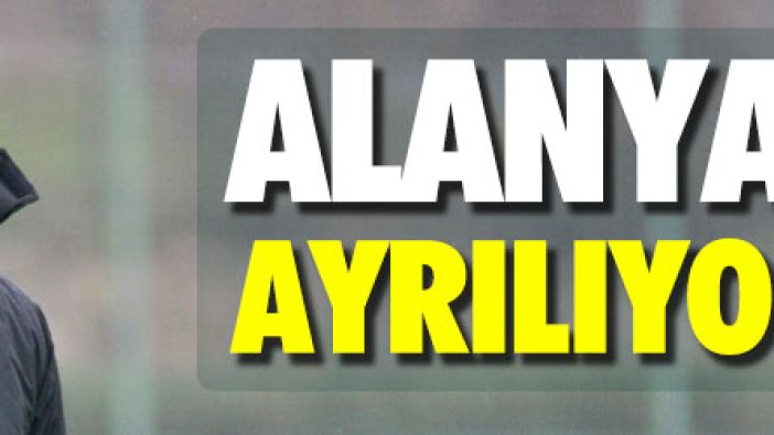 Alanyaspor, Sergen Yalçın ile yollarını ayırdı