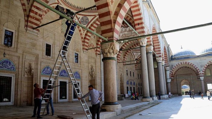 Selimiye Camisi'ne bilgisayarlı kontrol