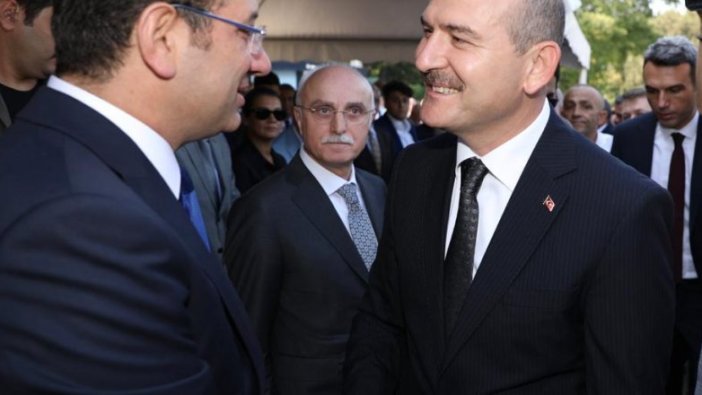 Süleyman Soylu, İmamoğlu ile böyle tokalaştı