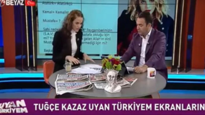 Tuğçe Kazaz: "Allahsız Atatürkçülerden mi korkmam gerekiyor?"