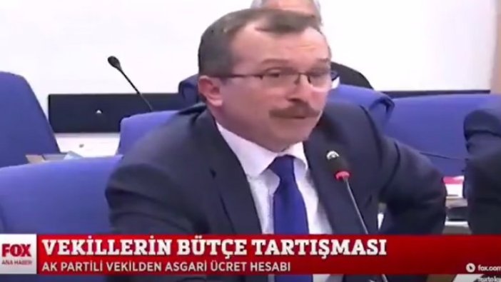 AKP'li vekilden tepki çeken asgari ücret hesabı!