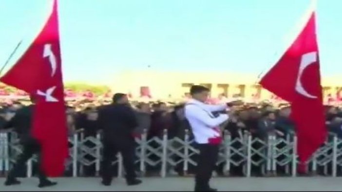 Anıtkabir’de tartışmalara neden olan 'Recep Tayyip Erdoğan' sloganı