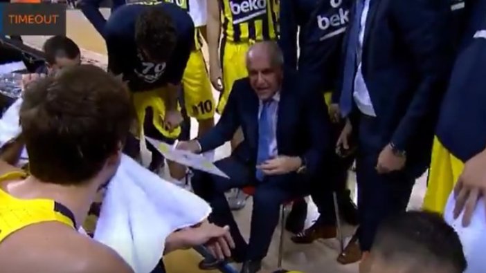 Zeljko Obradovic, bu kez küfür etmedi!