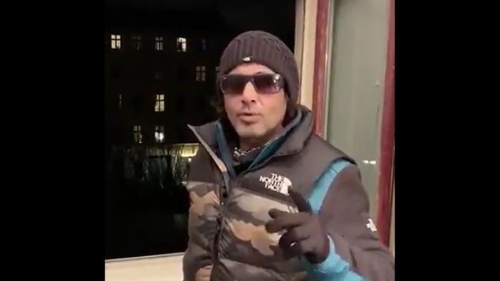 Killa Hakan, yeni yıla ateş ederek girdi