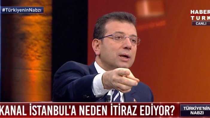 İmamoğlu'ndan Negahan Alçı'ya tepki: "Soru yok içinde"