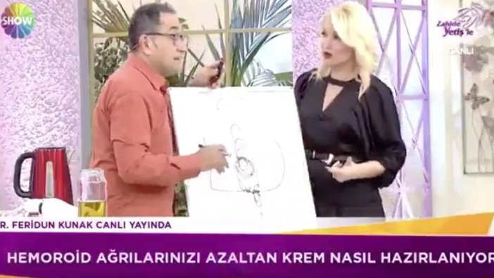 Canlı yayında Zahide Yetiş'i terleten "cinsellik" sorusu