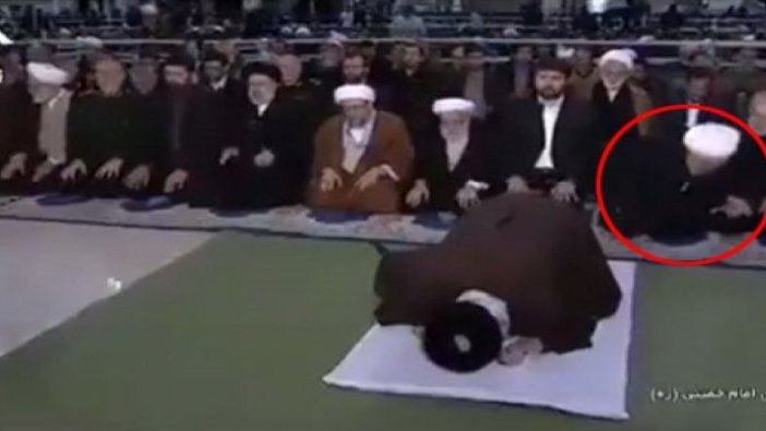 Hasan Ruhani'den namaz sırasında dikkat çeken hareket!