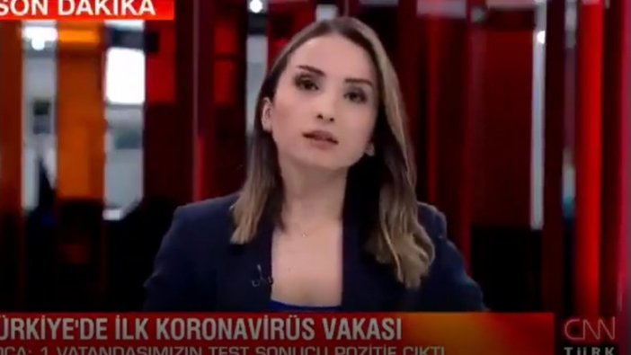 CNN Türk'te corona virüs paniği