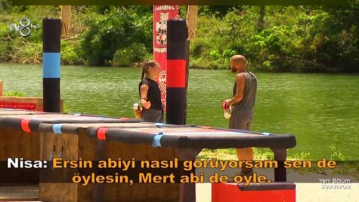 Survivor Nisa, Sercan Yıldırım'ı reddetti