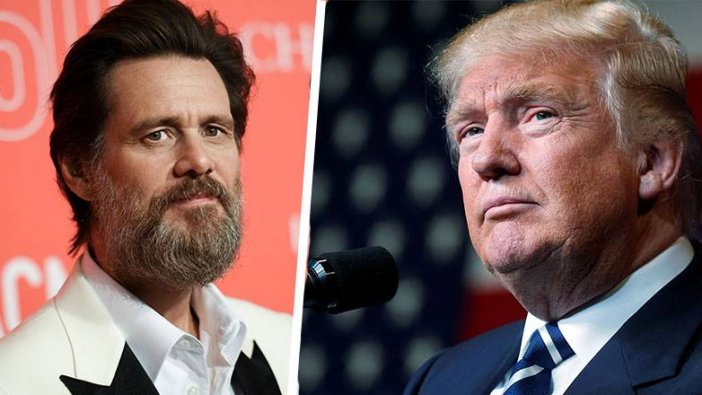 Jim Carrey, Donald Trump'a öyle bir şey yaptı ki...