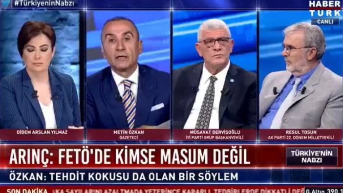 "Arınç FETÖ konusunda şantaj mı yapıyor?"