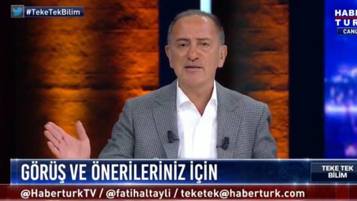 Fatih Altaylı canlı yayında çok sinirlendi