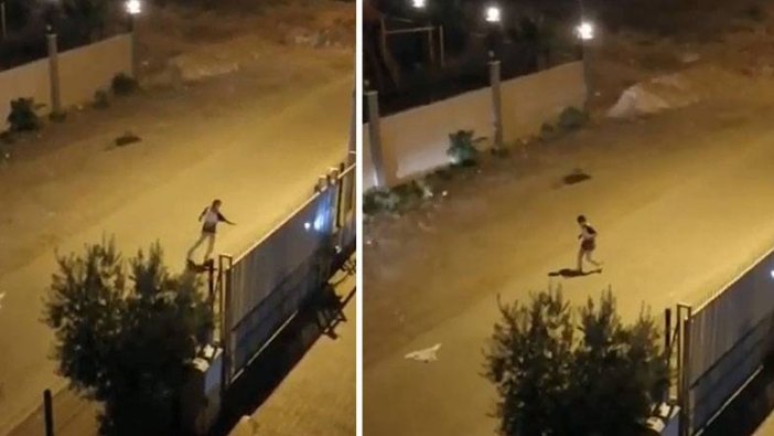 Antalya'da gece yarısı garip olay