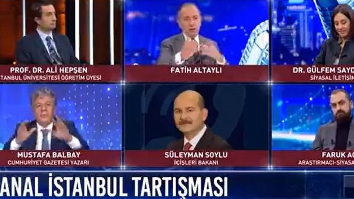 Süleyman Soylu'dan İmamoğlu için Kanal İstanbul yanıtı