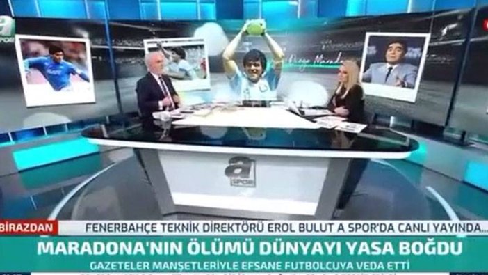 A Spor canlı yayınında Turgay Demir'den şoke eden harek