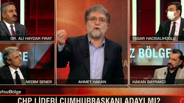 Ahmet Hakan'dan canlı yayında Kemal Kılıçdaroğlu'na CNN Türk çağrısı