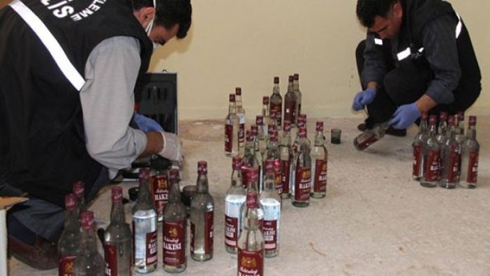 Yılbaşı öncesi sahte içki operasyonu