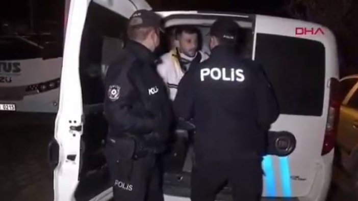 Sarhoş sürücü ile polisin güldüren anları