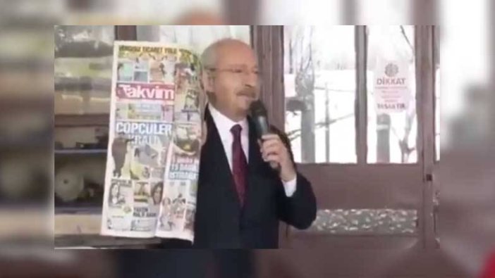 Kılıçdaroğlu'ndan Takvim'e çok konuşulacak yanıt