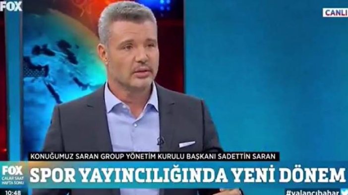 Saadettin Saran'dan flaş açıklama