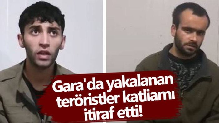 PKK'lı teröristlerden itiraflar