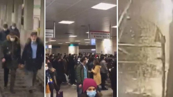 Metro hattında patlama! Sebebi ise akıllara durgunluk veriyor